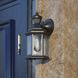 Auburn Textured Black Outdoor Motion Sensor