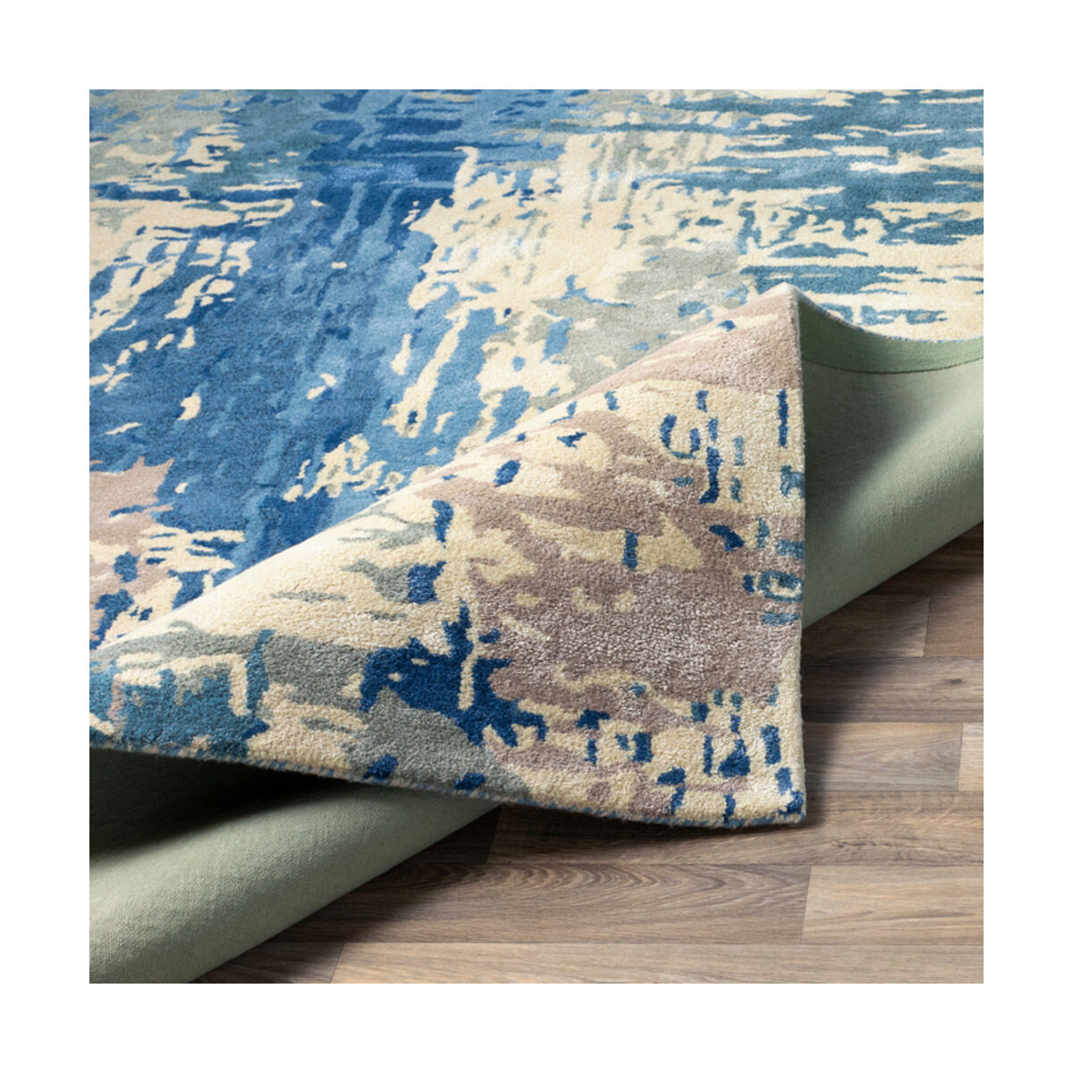 Banshee 132 X 96 inch Dark Blue Rug in 8 x 11, Rectangle