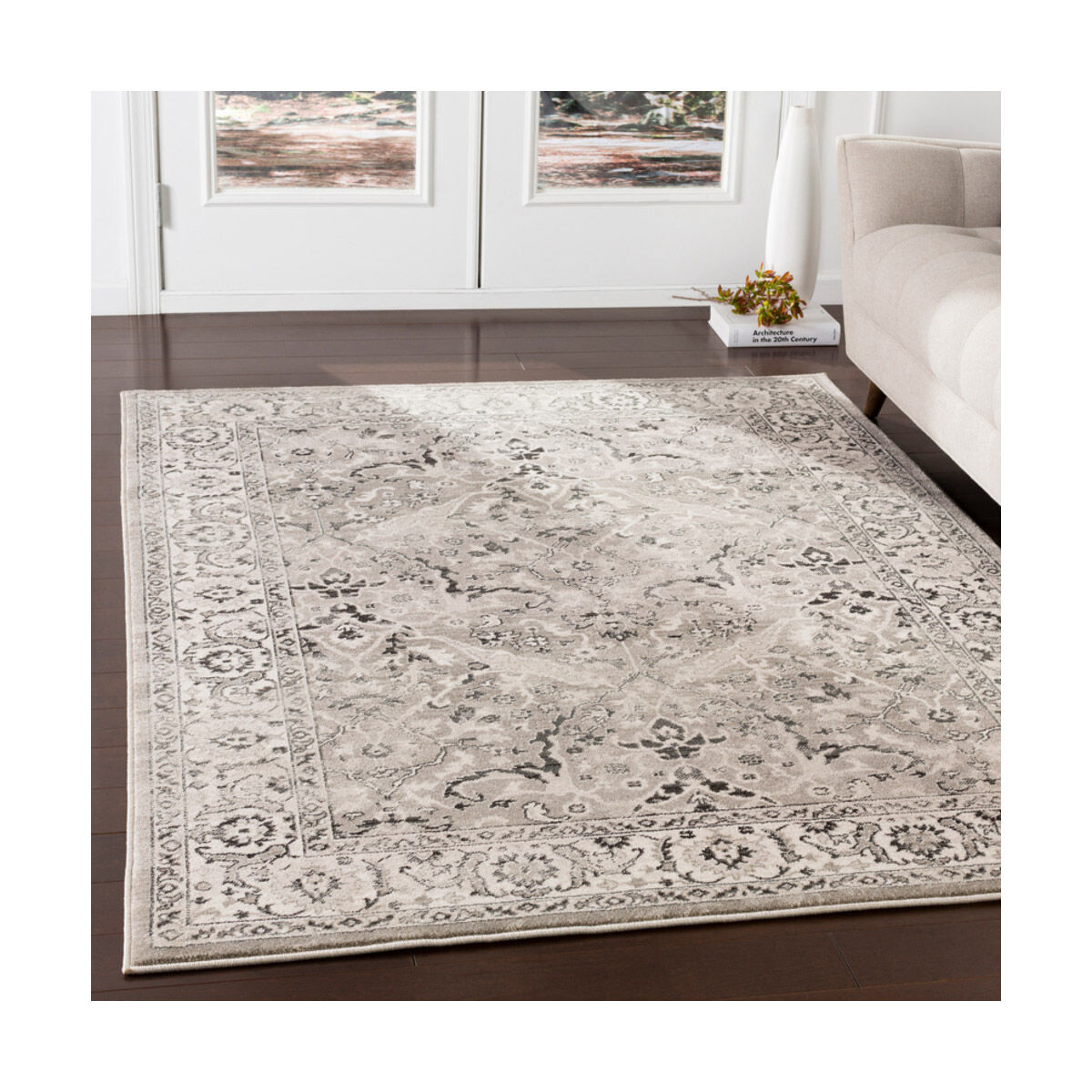 Isaac 94 X 30 inch Camel/Black/Ivory Rugs, Runner