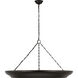 Christiane Lemieux Lenoir 36 inch Aged Iron Chandelier Ceiling Light
