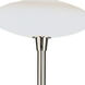 Rico Espinet Ovo 66 inch 150 watt Polished Nickel Torchiere Portable Light
