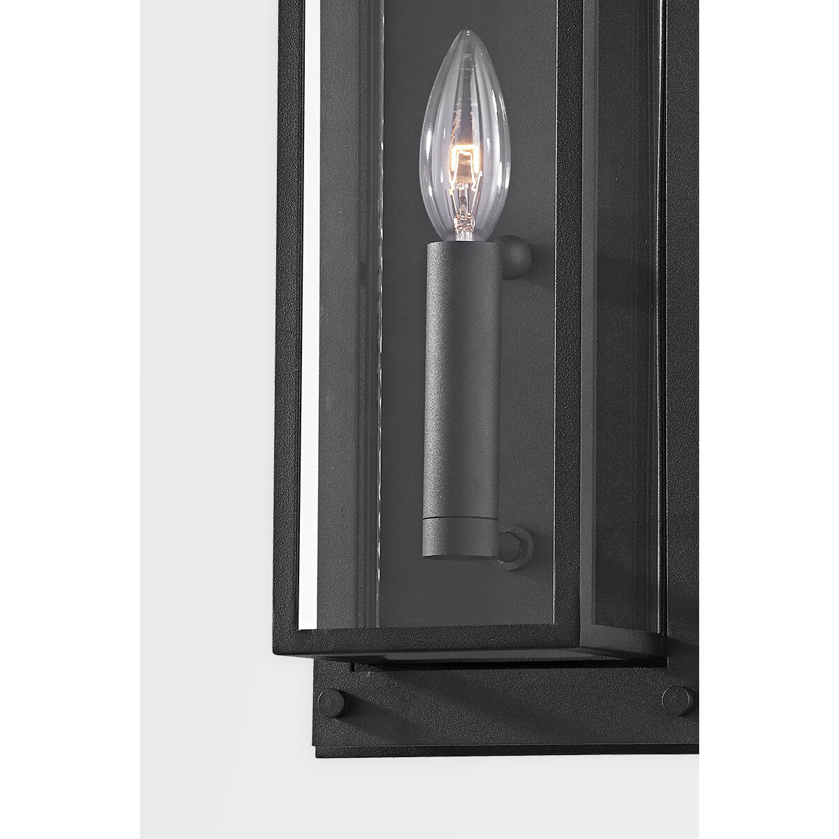 Winslow 1 Light 14 inch Textured Black Outdoor Wall Sconce