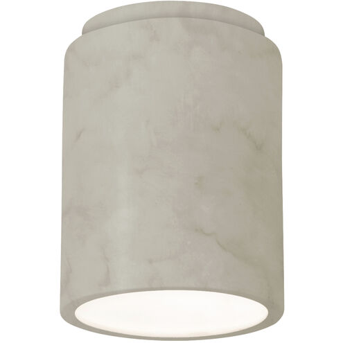 Radiance 1 Light 6.5 inch Antique Patina Outdoor Flush-Mount in Incandescent
