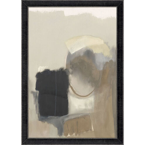 Geometrics Brown and Beige and Black and Neutral Framed Art