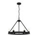Saddlewood 6 Light 24 inch Natural Iron Chandelier Ceiling Light