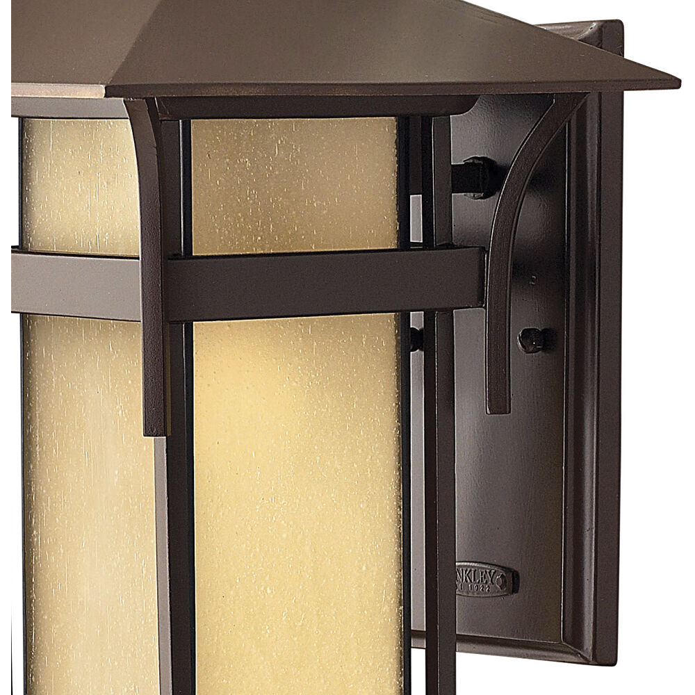 Estate Series Harbor LED 14 inch Anchor Bronze Outdoor Wall Mount Lantern, Low Voltage