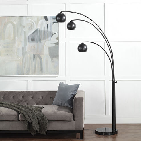 Folia 87 inch 40 watt Matte Black Floor Lamp Portable Light