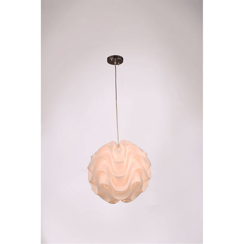 Nami 1 Light 16 inch Chrome Pendant Ceiling Light