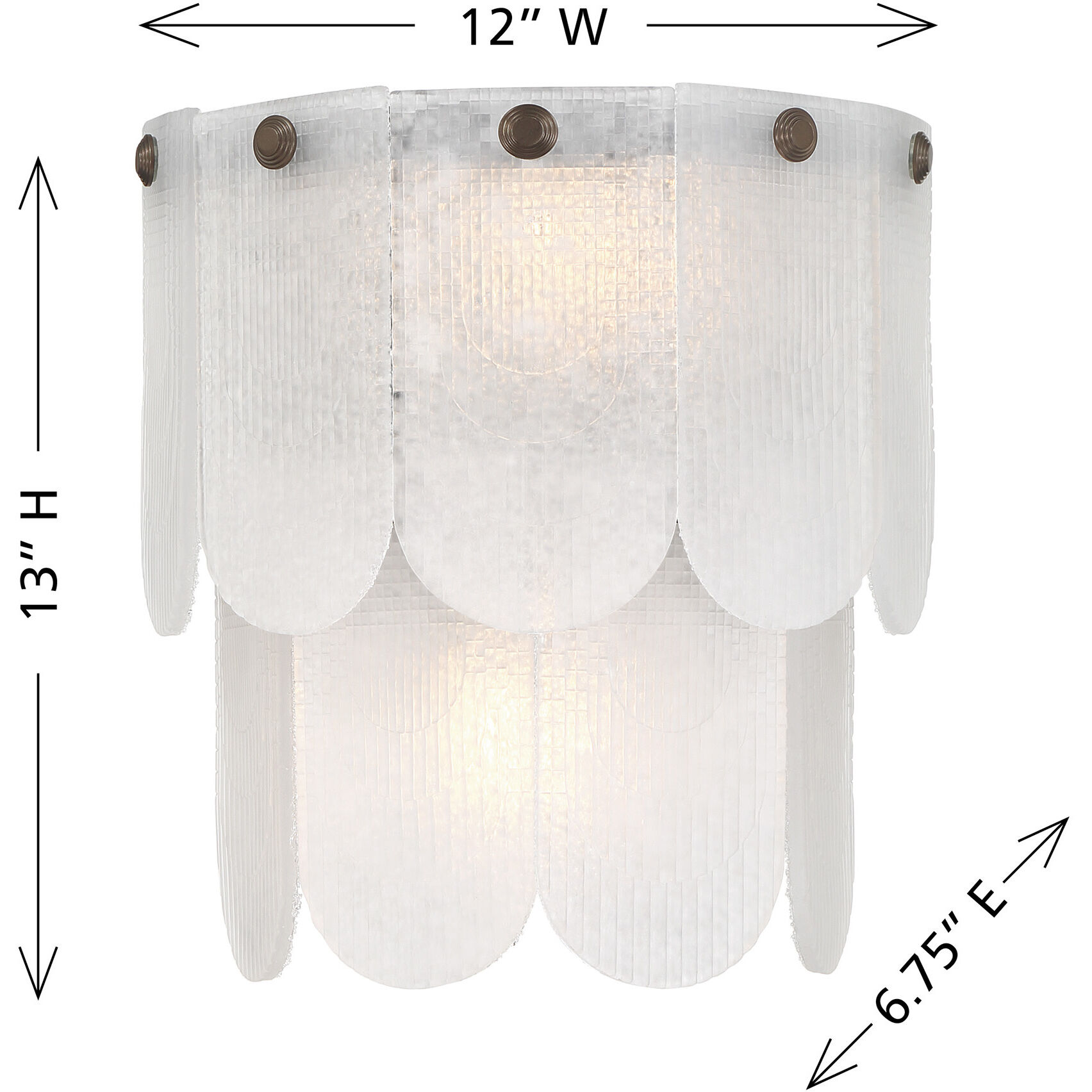 Ashton 2 Light 12 inch Mediterranean Bronze Wall Sconce Wall Light