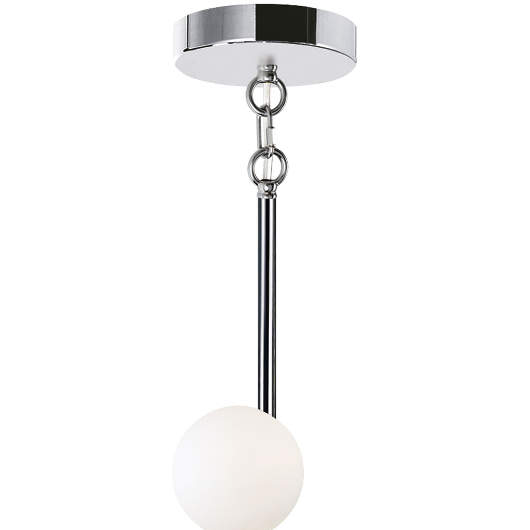 Element LED 39 inch Polished Nickel Chandelier Ceiling Light