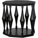 Marceo 26 X 26 inch Hand Rubbed Black Side Table