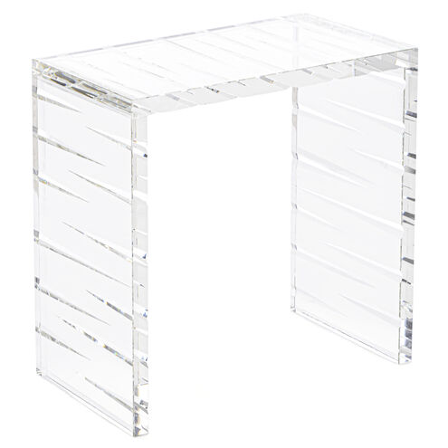 Cut Crystal Side Table