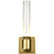 Zigrina 1 Light 5.25 inch Aged Brass Wall Sconce Wall Light