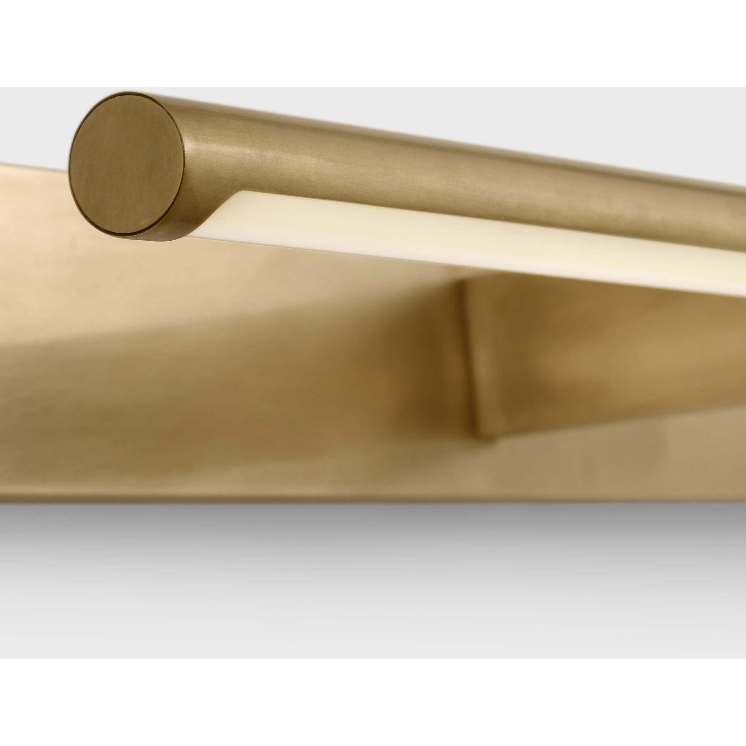 Kelly Wearstler Axis 25 watt 30 inch Antique-Burnished Brass Picture Light Wall Light