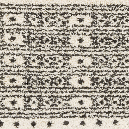 Beni Shag 87 X 31 inch Black Rug in 2.5 x 8, Runner