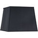 Ellie Black 15 inch Lampshade, Square