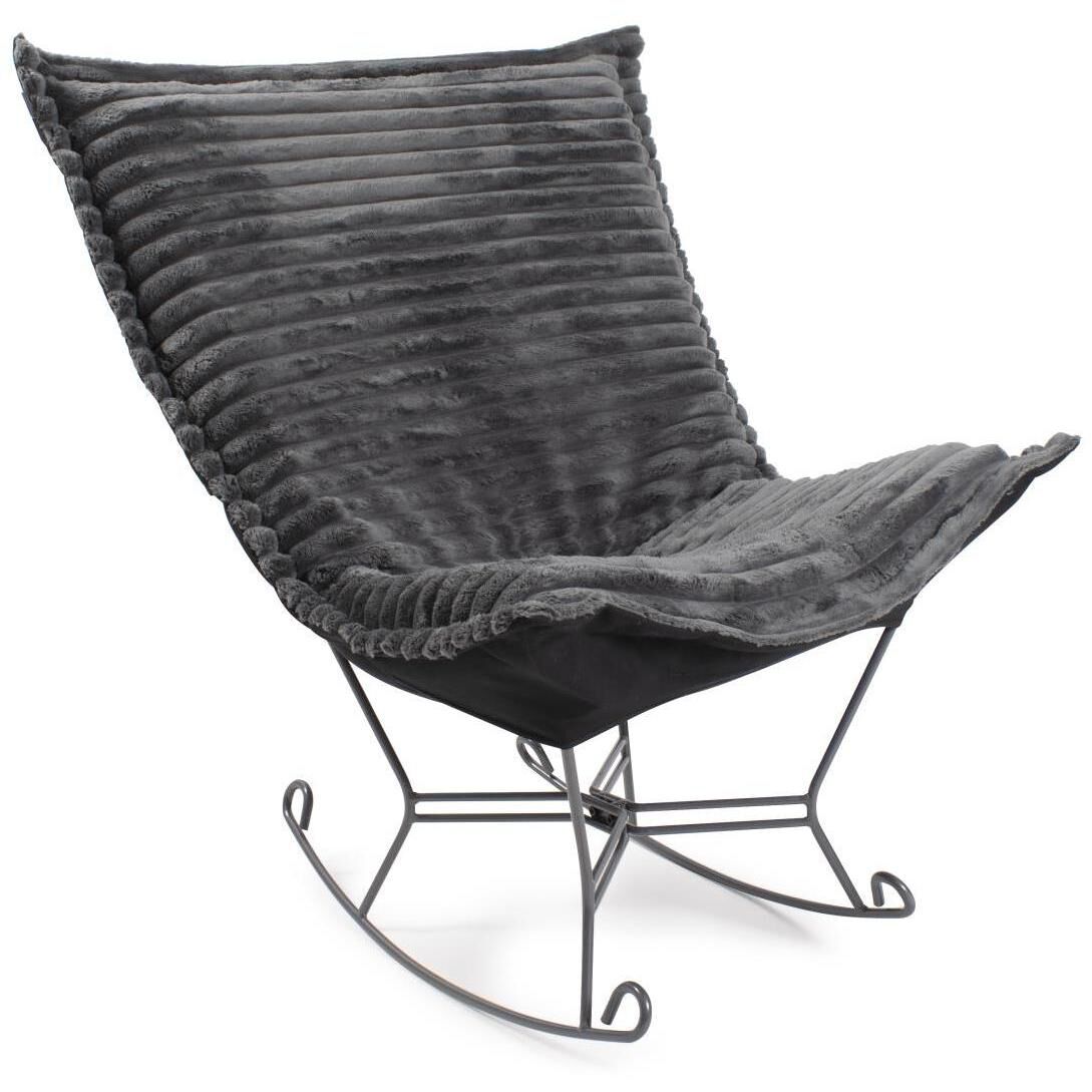 Shar Pei Charcoal Rocker