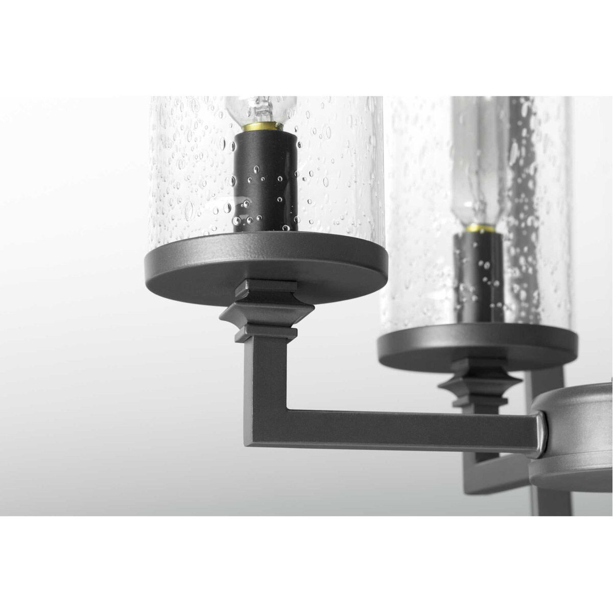 Gresham 9 Light 36 inch Graphite Chandelier Ceiling Light, Design Series