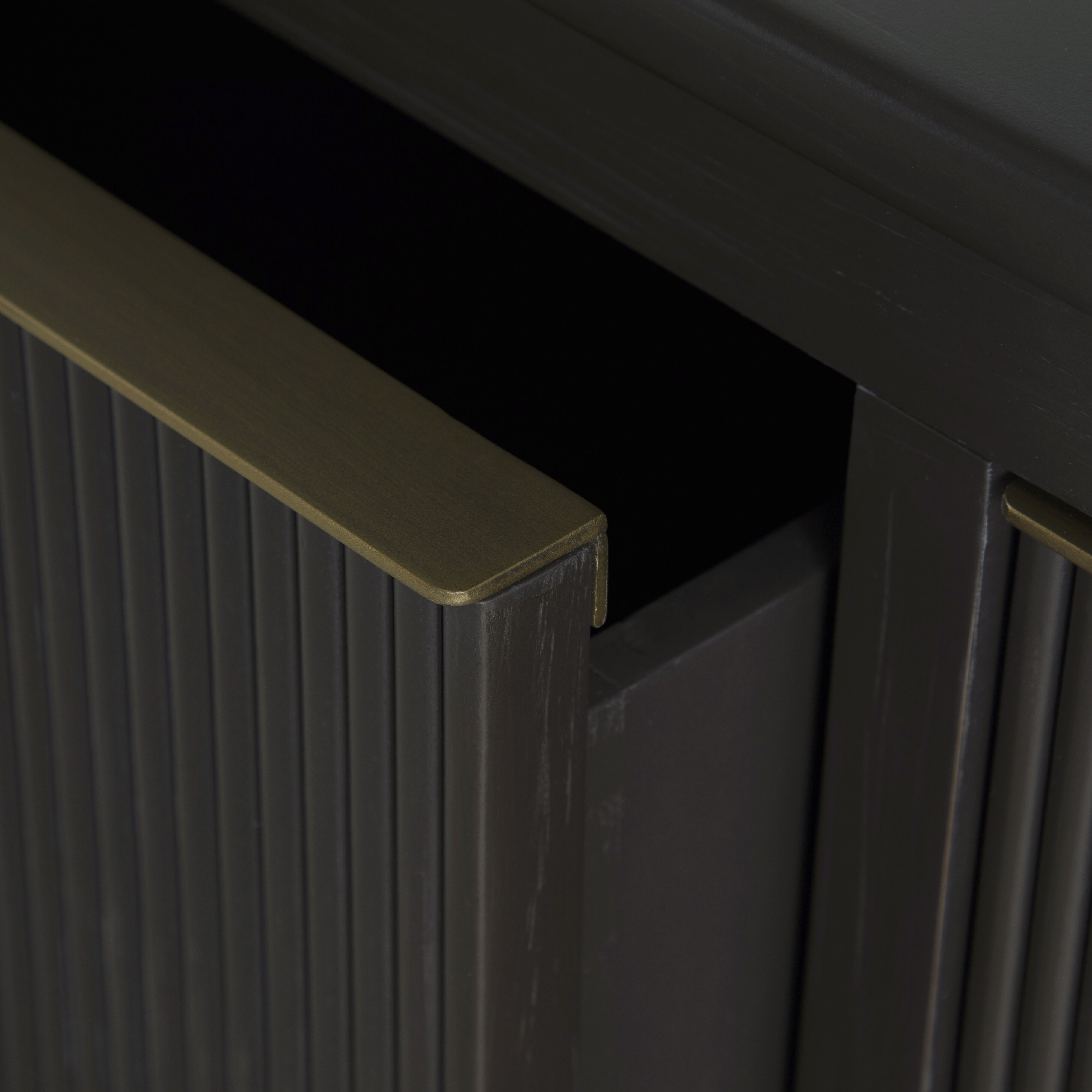 Riggs Stained Gold and Sesame Black Dresser