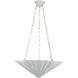 Martine 3 Light 22.5 inch Antique White Chandelier Ceiling Light