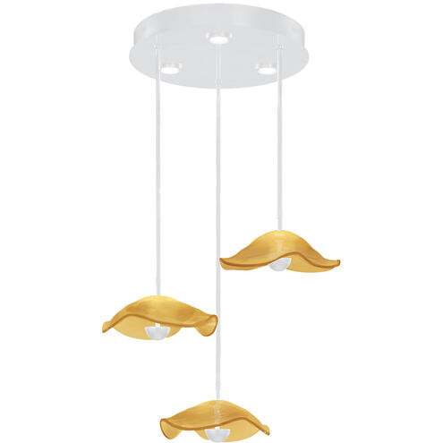 Embark 6 Light 31.25 inch White Pendant Ceiling Light