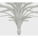 Chapman & Myers Amalfi LED 50 inch Plaster White Three-Tiered Chandelier Ceiling Light