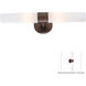 Saber 2 Light 20 inch Painted Copper Bronze Patina Bath Light Wall Light in Incandescent