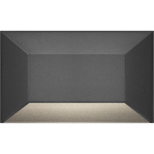Nuvi 12v 1.90 watt Black Landscape Deck Sconce, Rectangular