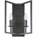 Allston 2 Light 5 inch Oil Rubbed Bronze Wall Sconce Wall Light
