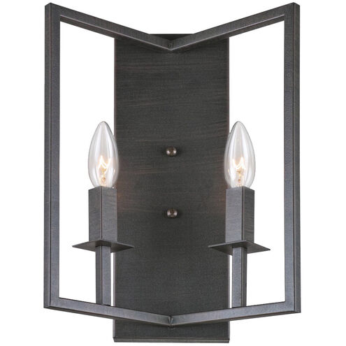 Allston 2 Light 5 inch Oil Rubbed Bronze Wall Sconce Wall Light