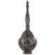 Marbleized Marbleized Brown Turret Box, Tall