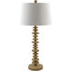 Anwar 37 inch 100 watt Brown Accent Table Lamp Portable Light