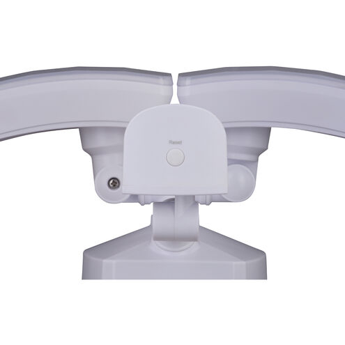 Zeta LED 8 inch White Outdoor Security