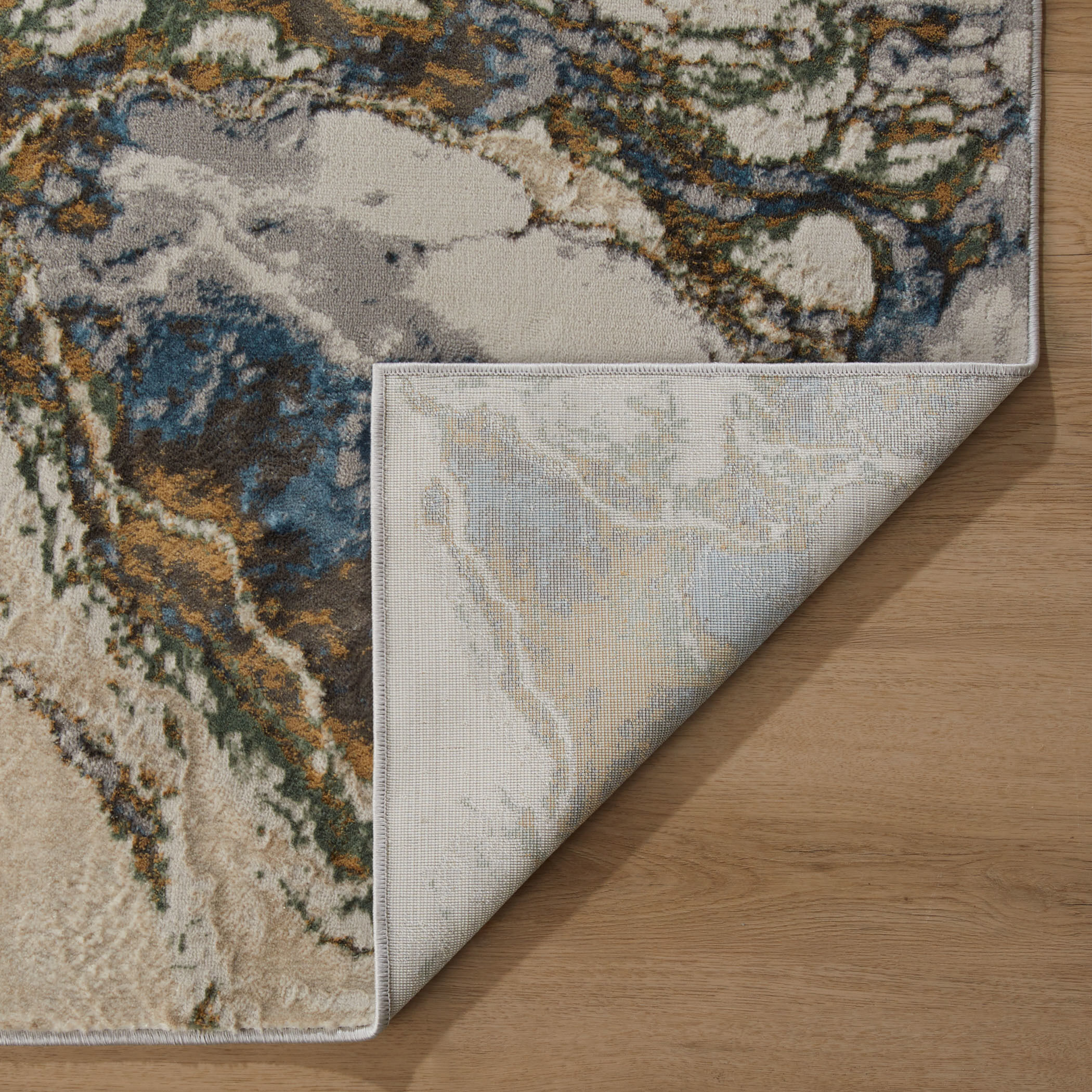 Zaria 36 X 24 inch Earth Tones Rug in 2 x 3