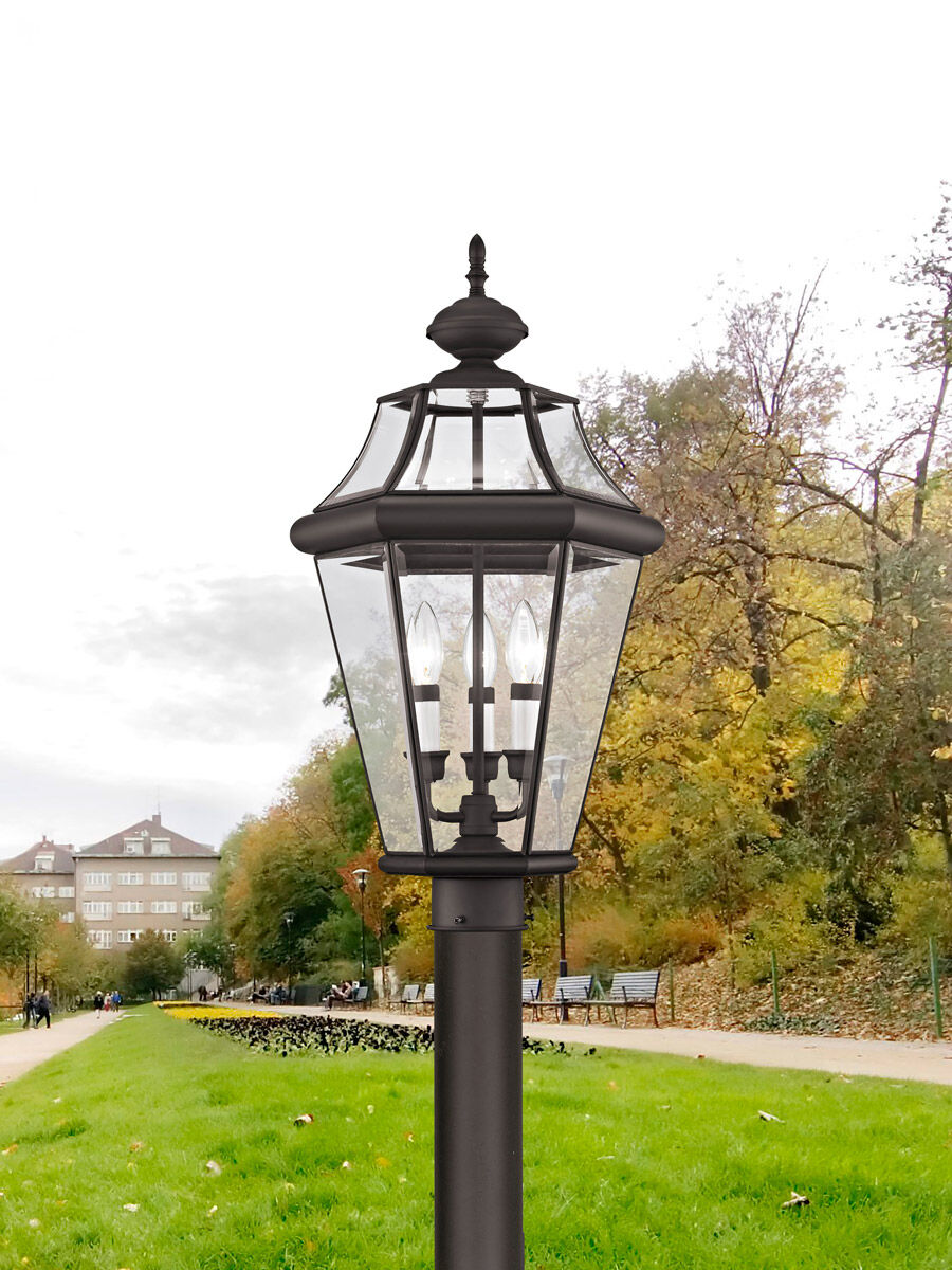 Outdoor lamp post tops clearance