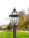 Georgetown 3 Light 23 inch Bronze Outdoor Post Top Lantern