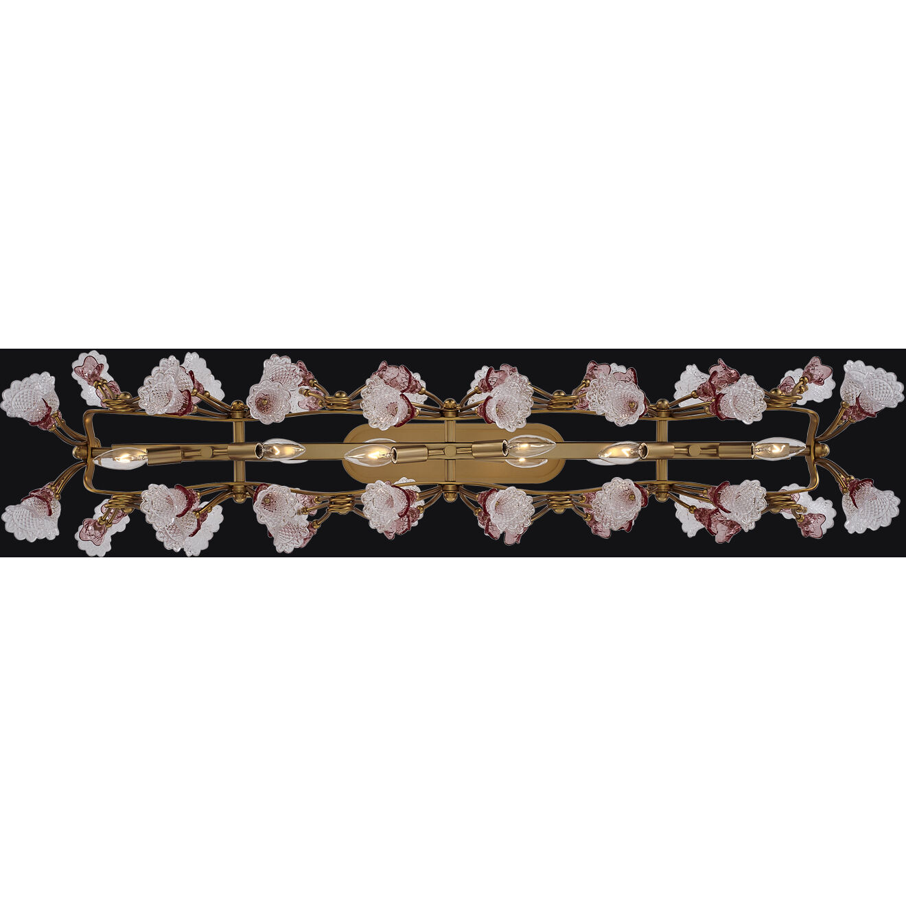 Bella Island Light Ceiling Light in Antique Brass