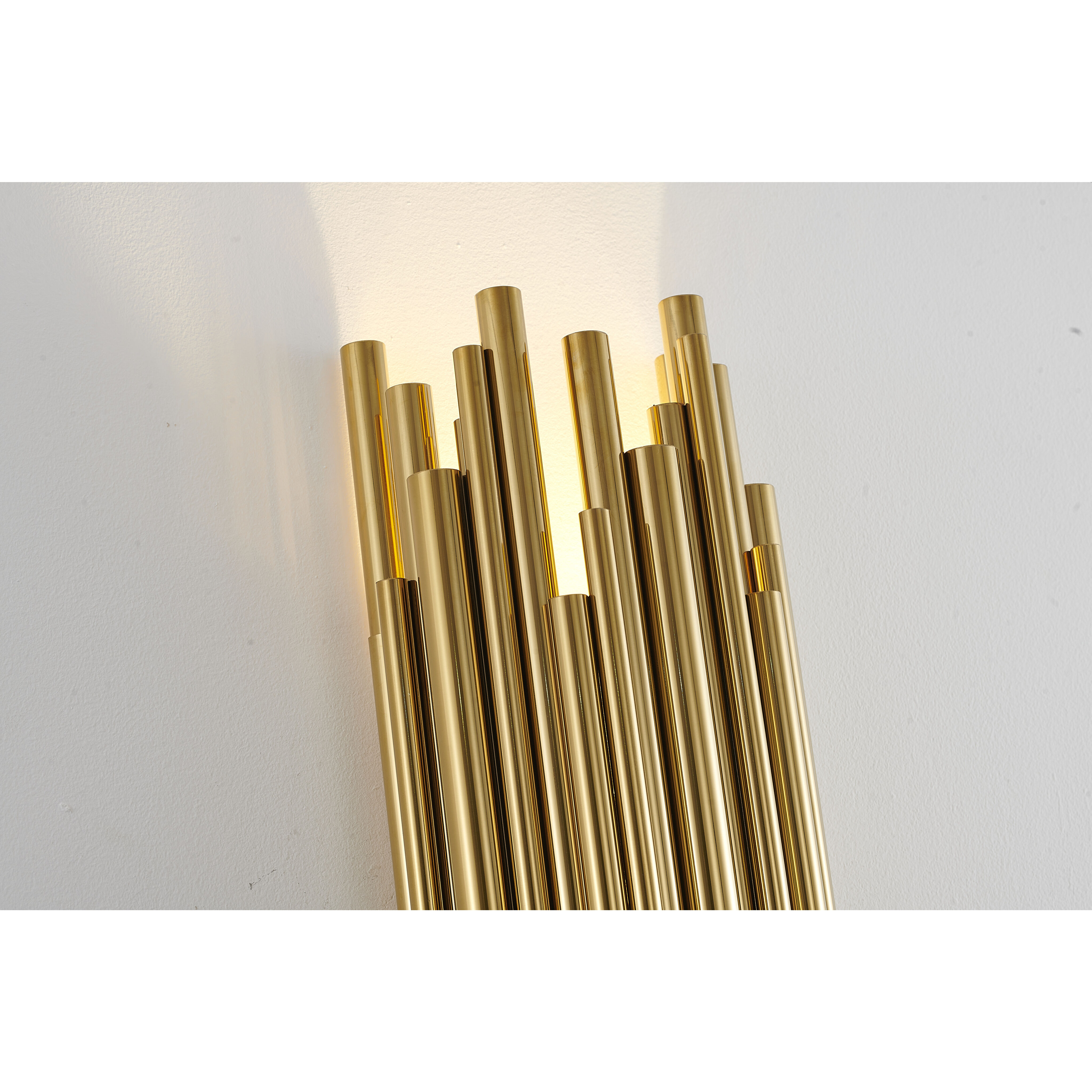 Canada Wall Sconce Wall Light, Gold Frame
