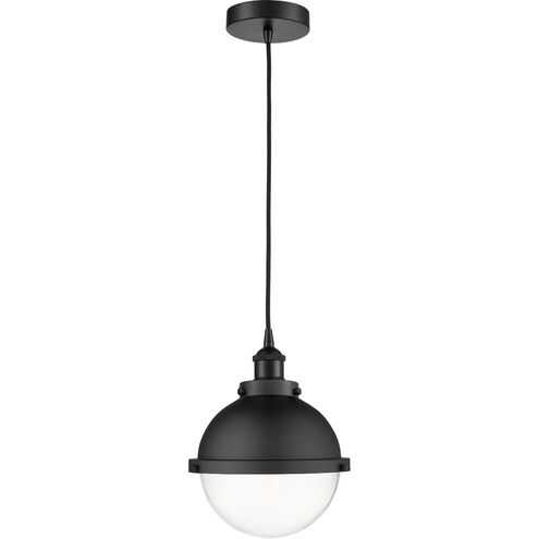 Edison Hampden 1 Light 9 inch Matte Black Mini Pendant Ceiling Light