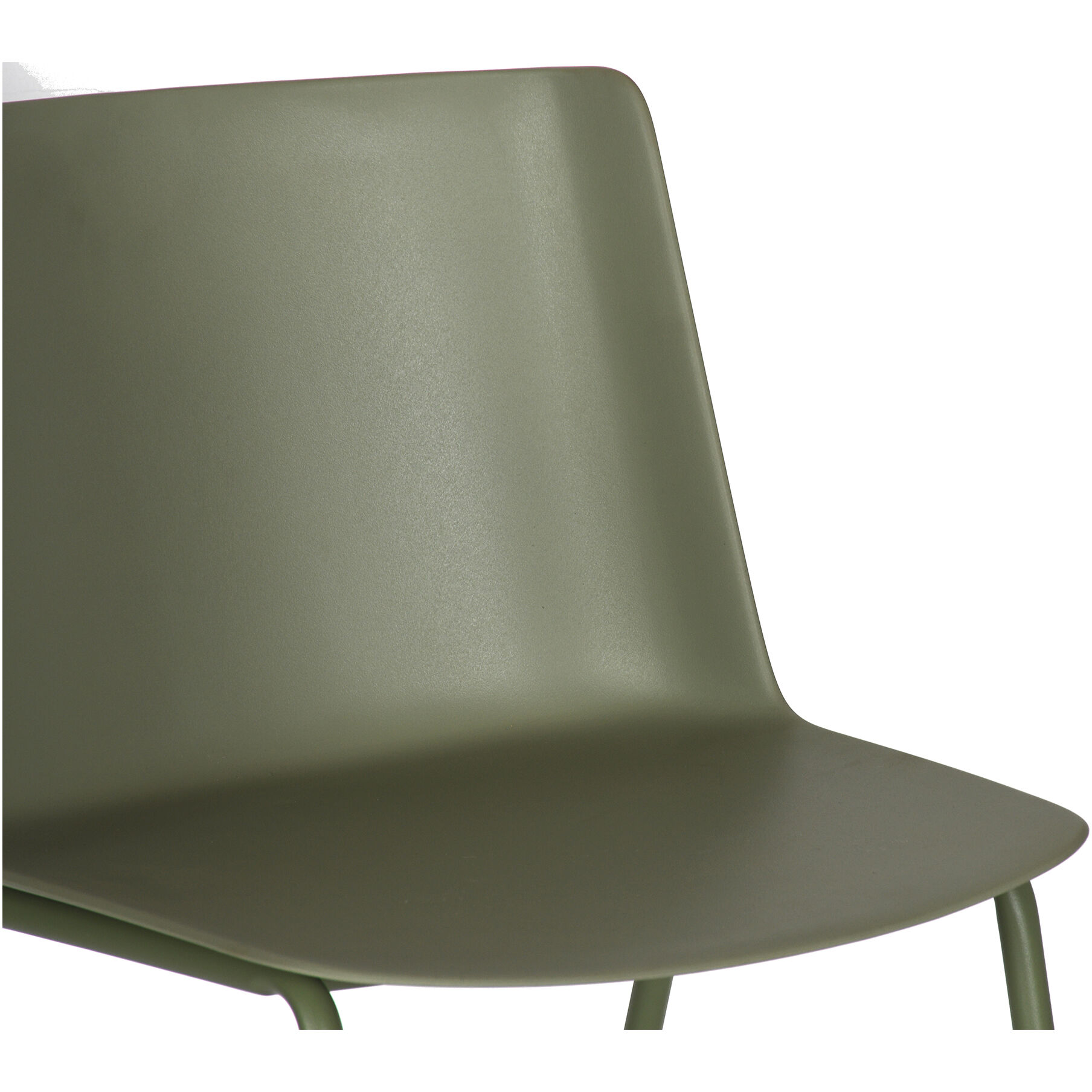 Silla Green Outdoor Dining Chair