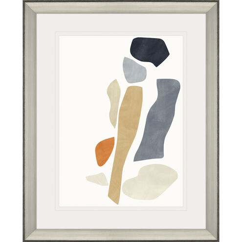 Abstract Collection Blue Framed Art