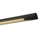 Astrid LED 41.63 inch Metal Shade/Urban Bronze Multi Pendant Ceiling Light