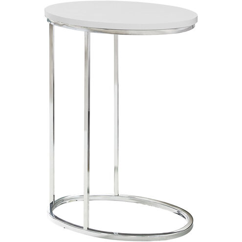 Bethlehem 25 X 19 inch White Accent End Table or Snack Table