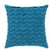 Caprio 20 X 20 inch Bright Blue Pillow Kit, Square
