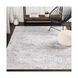 Scota 35 X 24 inch Silver Gray/White/Denim/Pale Blue/Medium Gray Rugs, Rectangle