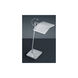 Zeitlos 22 inch 15 watt Satin Nickel with Chrome Table Lamp Portable Light, Bankamp Book