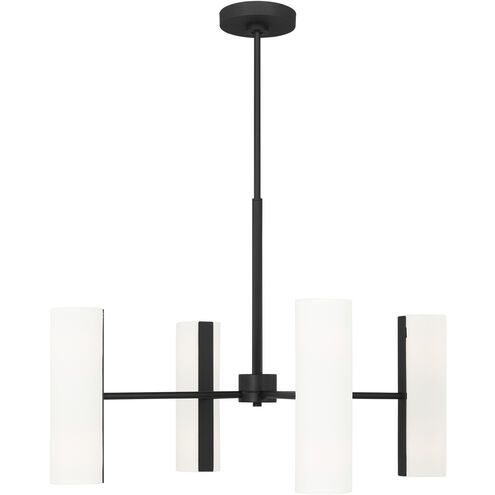 Drew & Jonathan Capalino 8 Light 30 inch Midnight Black Chandelier Ceiling Light