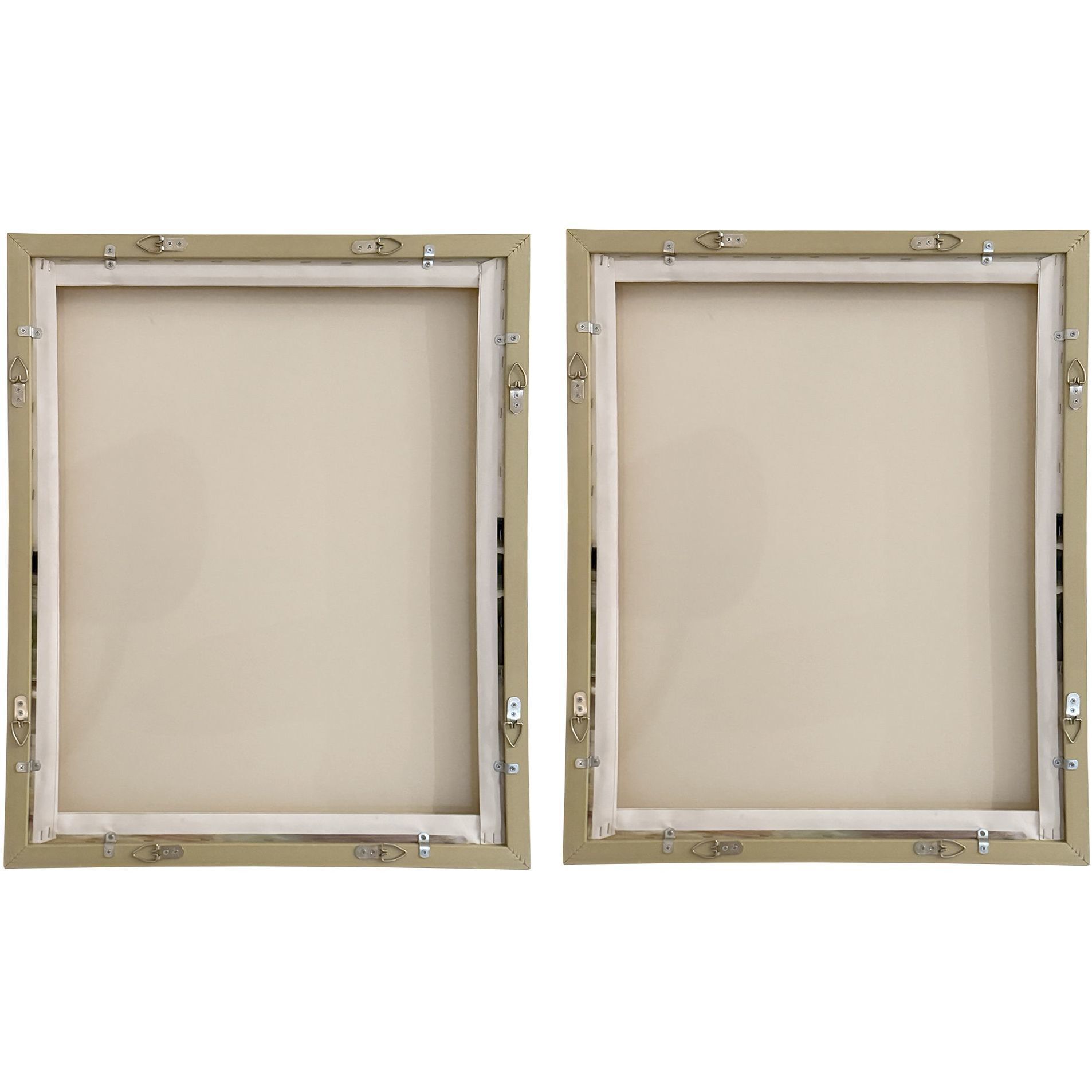 Just Peaking 31.5 X 25.5 inch Framed Abstract Prints, Set of 2