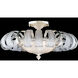 Mariner Luxury LED 27.95 inch Antique Silver Plated Flush Mount Ceiling Light