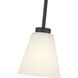 Strayhan 1 Light 5.75 inch Matte Black Mini Pendant Ceiling Light